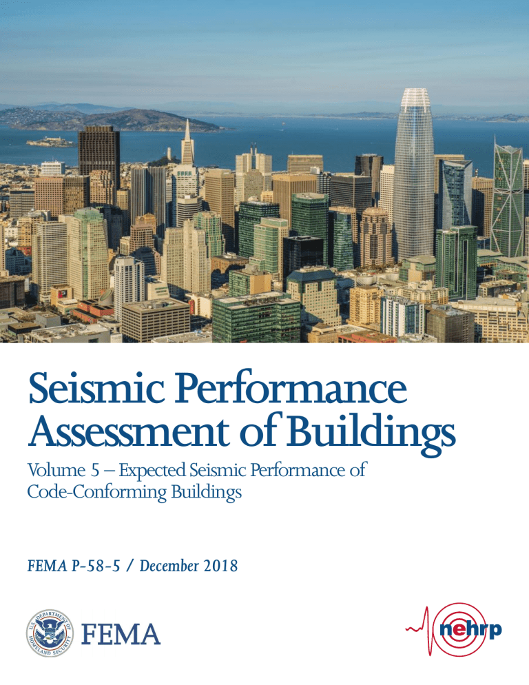 Assessing Building Performance Seismic Performance Assessment of Code-Conforming Buildings
