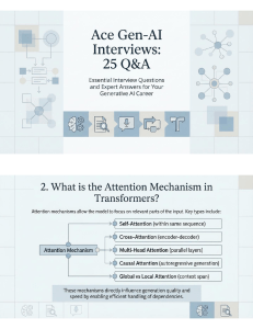 Ace Gen-AI Interviews: 25 Essential Q&A for Generative AI Careers
