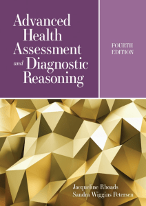 Advanced Health Assessment & Diagnostic Reasoning 4th Edition PDF