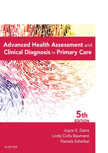 Advanced Health Assessment & Clinical Diagnosis in Primary Care 5th Edition PDF