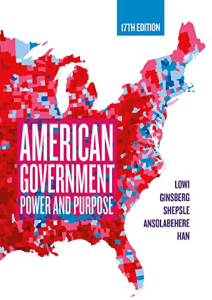 American Government Power and Purpose 17th Edition PDF