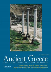 Ancient Greece: A Political, Social, and Cultural History 4th Edition PDF