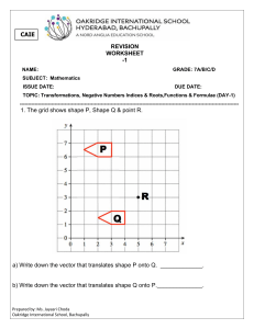 Grade 7 Math Revision Worksheet