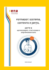 Parte B - Aprendizagem, criatividade e Empreendedorismo