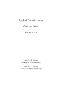 Applied Combinatorics Textbook | Keller & Trotter