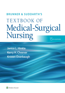 Textbook of Medical Surgical Nursing 15th Edition PDF
