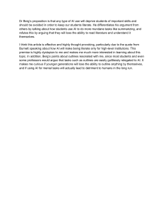 AI in Education: A Critical Analysis