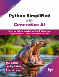 Python Simplified with Generative AI: Hands-On Python Development