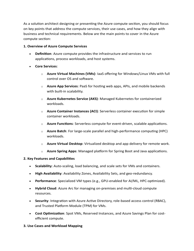 Azure Compute Services Guide