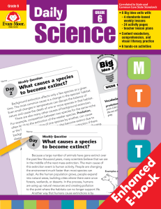 Daily Science Grade 6 Evan-Moor EMC 5016 Textbook