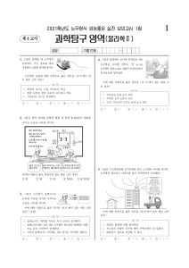 2021 노무현식 물리학2 모의고사 1회