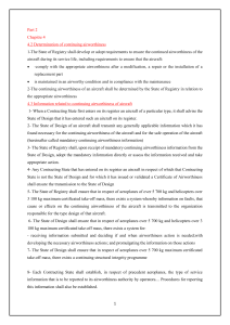 Aviation Airworthiness Standards: Aircraft Maintenance & Safety