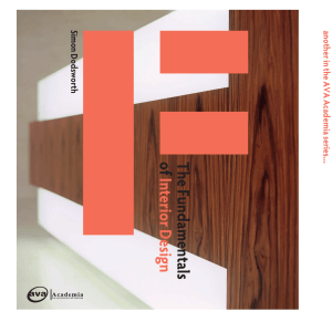 The Fundamentals of Interior Design by Simon Dodsworth