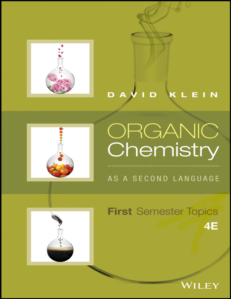 Inspiring Organic Chemistry As A Second Language First Semester Topics Images