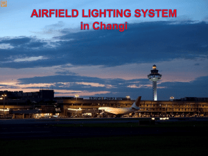 Airfield Lighting System in Changi: Guide & Standards