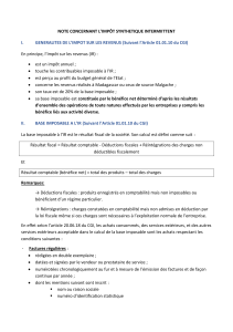 Note Imp&ocirc;t synth&eacute;tique intermittent - Madagascar