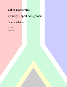 South Africa Labor Economics Report