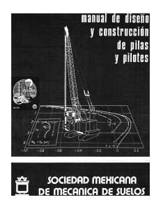 Manual de Dise&ntilde;o y Construcci&oacute;n de Pilas