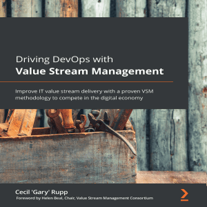 DevOps with Value Stream Management