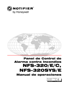 Manual Alarma NFS-320