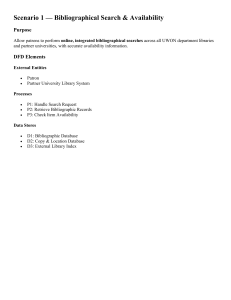 Library System DFD Scenarios