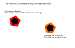 CalRGB vs DeviceRGB Color Space Guide