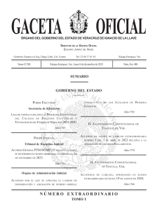 Gaceta Oficial Veracruz 8 Diciembre 2025