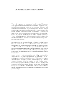 Understanding the Company: Corporate Governance