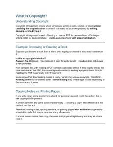 Understanding Copyright and Fair Use