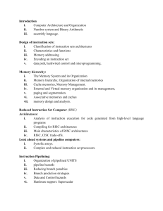 Computer Architecture Course Syllabus