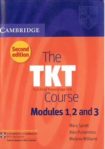 TKT Module 1 Study Guide | Language Teaching