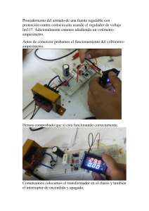 Gu&iacute;a para construir fuente variable con LM317