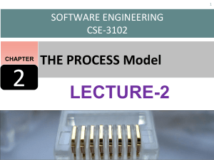 Software Process Models Lecture Notes