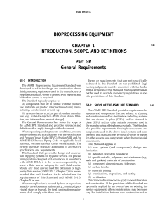 ASME BPE-2016 Bioprocessing Equipment Standard