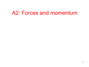 Forces and Momentum Study Guide