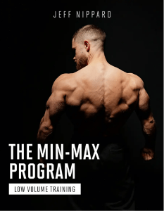 Gu&iacute;a del Programa Min-Max de Entrenamiento
