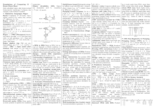 Computing II Exam Cheat Sheet