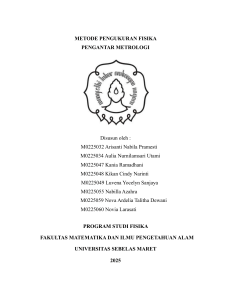 Modul Metode Pengukuran Fisika