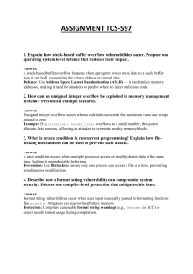 Cybersecurity Vulnerabilities Assignment