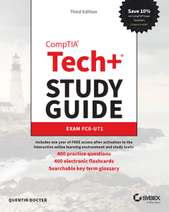 CompTIA Tech+ Study Guide FC0-U71 Third Edition