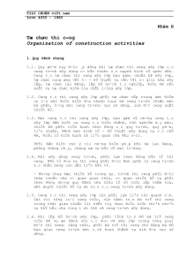 TCVN 4955:1985 Norma de Organiza&ccedil;&atilde;o da Constru&ccedil;&atilde;o