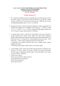Rocket Engines Problem Solutions