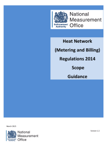 UK Heat Network Regulations 2014 Guidance