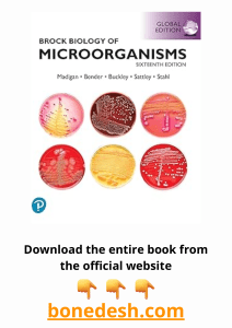 Brock Biology of Microorganisms 16th Edition