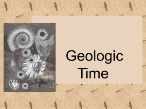 Geologic Time Scale & Mass Extinctions