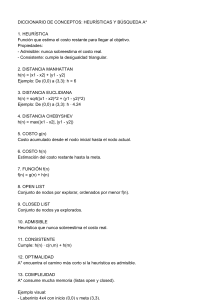 Gu&iacute;a: Heur&iacute;sticas y B&uacute;squeda A*
