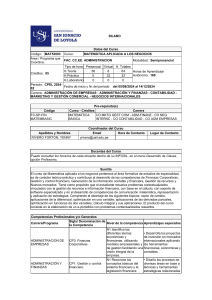 S&iacute;labo de Matem&aacute;tica Aplicada a Negocios