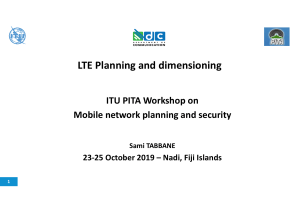 LTE Planning and Dimensioning Guide
