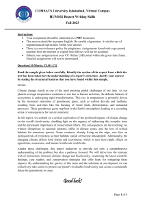 Report Writing Assignment CLO1