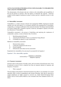 Disaster Risk Vulnerability Assessment Guide